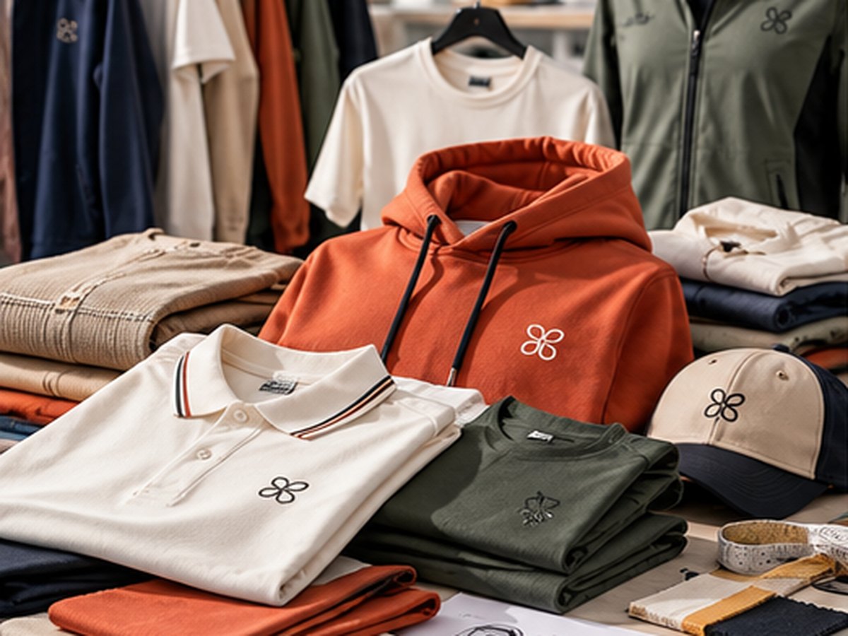 Textil és ruházat — pólók, pulóverek, ingek, sapkák saját logóval